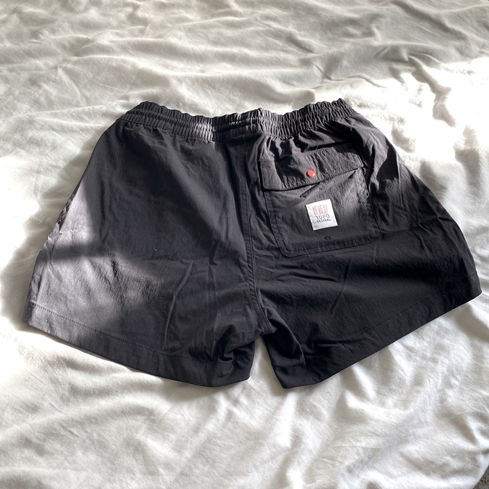 Topo Designs Outdoor Global Shorts in Black